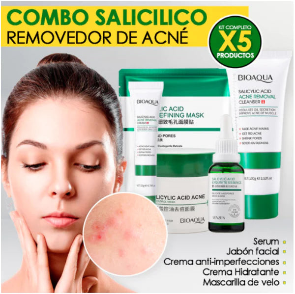 COMBO SALICILICO x5 KIT COMPLETO REPARACIÓN