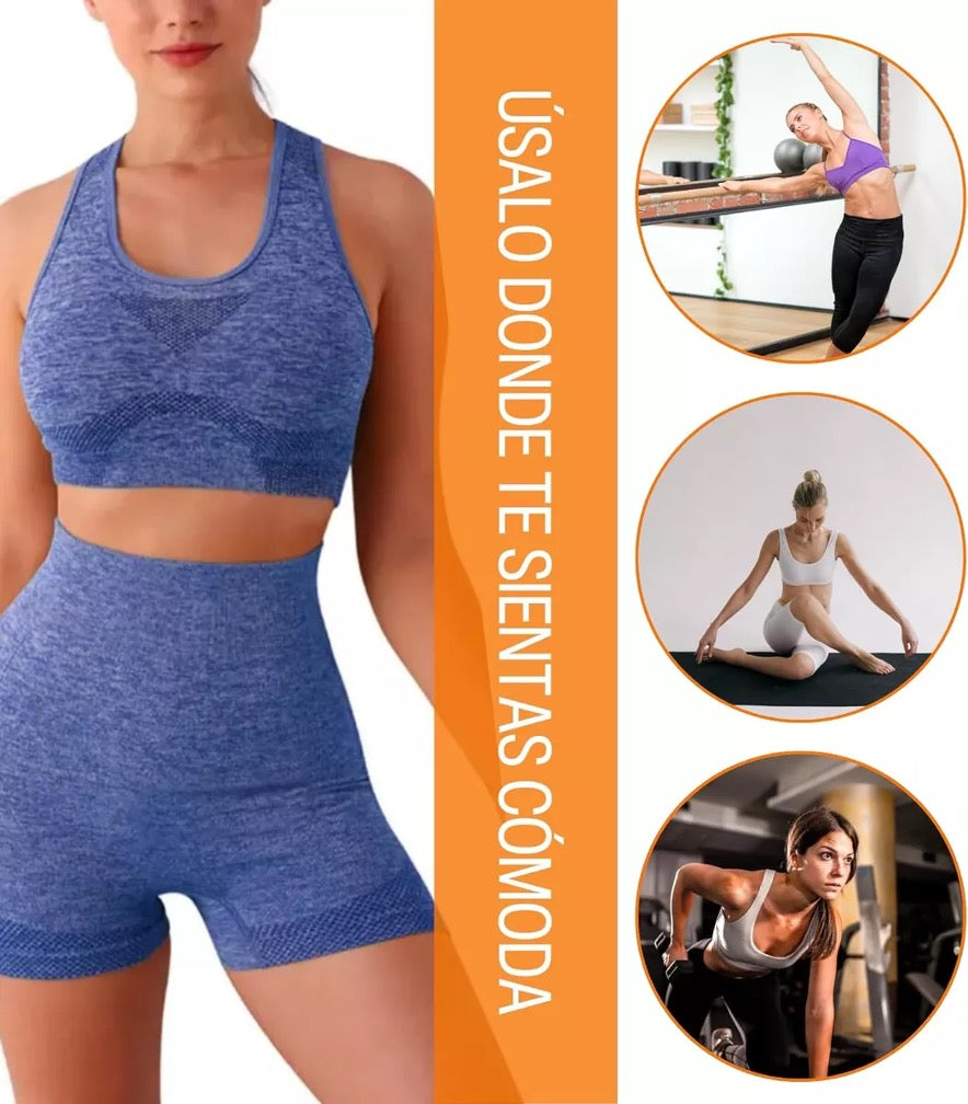 🧘🏼♀️Nuevos Conjunto Leggings Push Up Levantacola 🧘🏼♀️