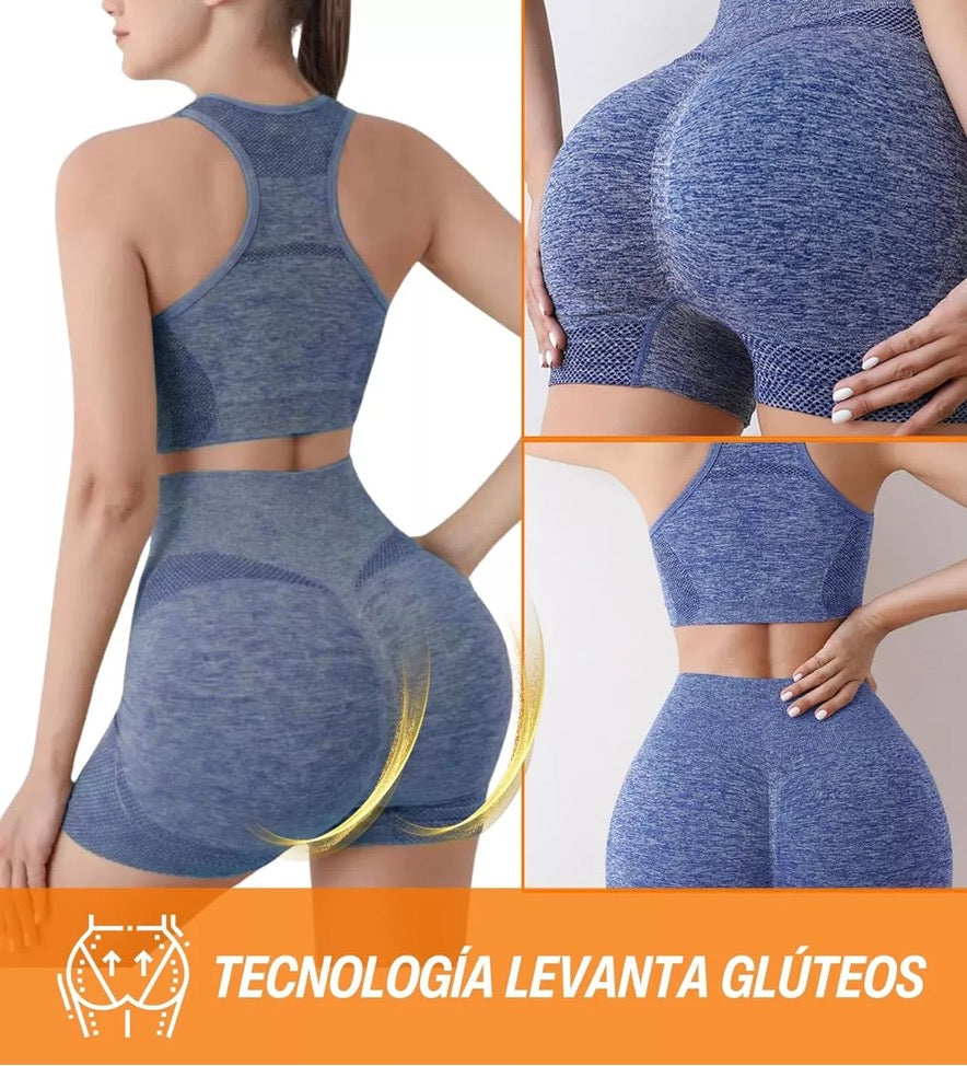 🧘🏼♀️Nuevos Conjunto Leggings Push Up Levantacola 🧘🏼♀️