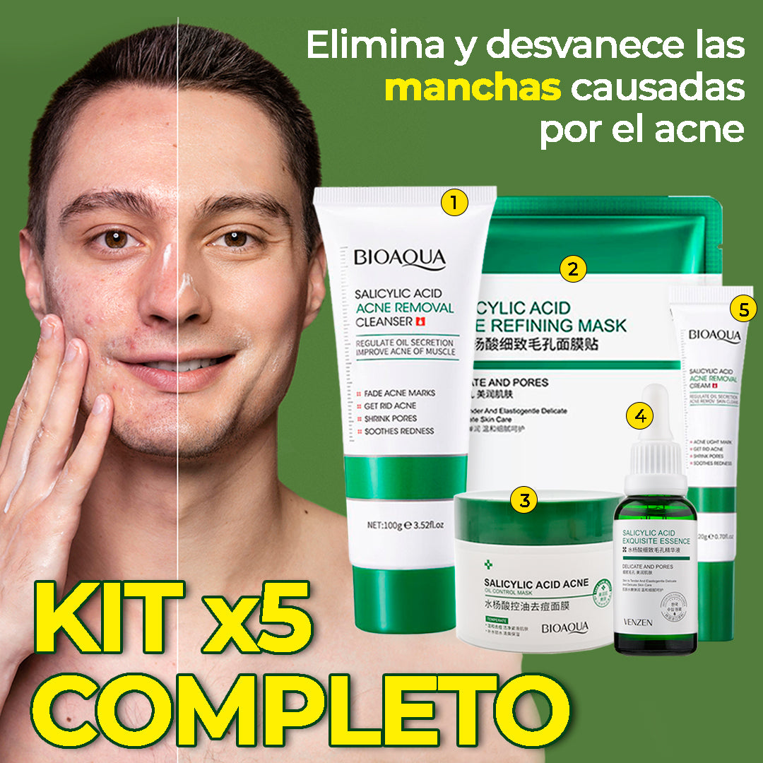 COMBO SALICILICO x5 KIT COMPLETO REPARACIÓN