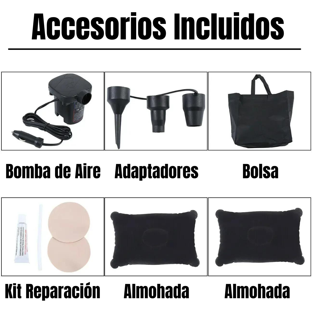 Colchón Inflable de Viaje para Carro