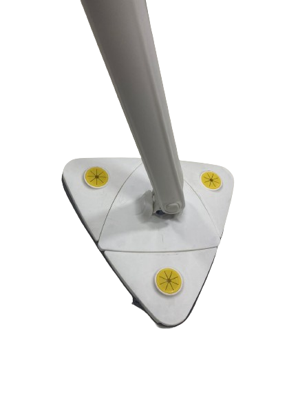 Trapeador Triangular 360 De Microfibra Multiusos Blanco